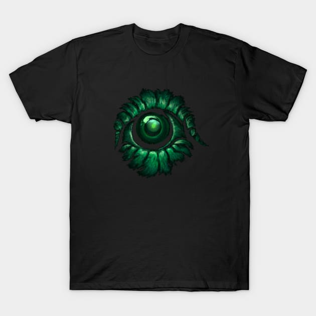 Cthulhu Eye (Waterpixels) T-Shirt by InfinityTone